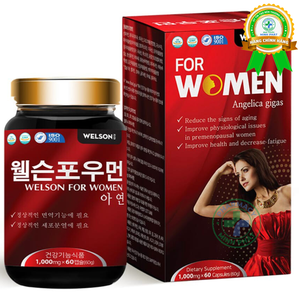 VIÊN UỐNG HỖ TRỢ SINH LÝ NỮ WELSON FOR WOMEN
